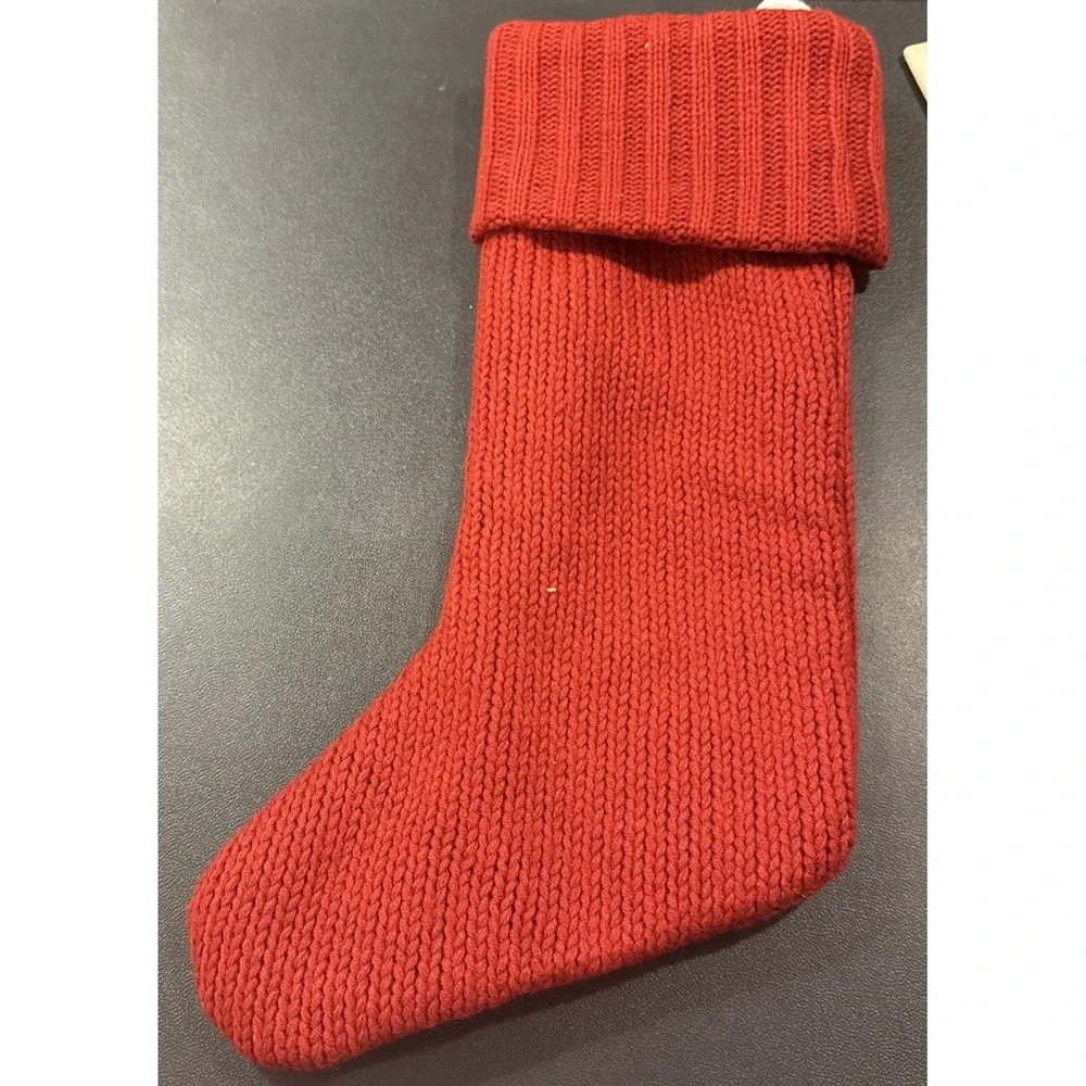 Wondershop Monogram Christmas Stocking‎ Initial Letter Z Red Knit Target 17